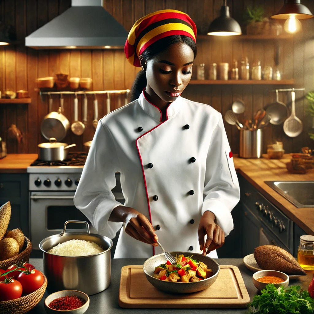 Our Chef Preparing Food